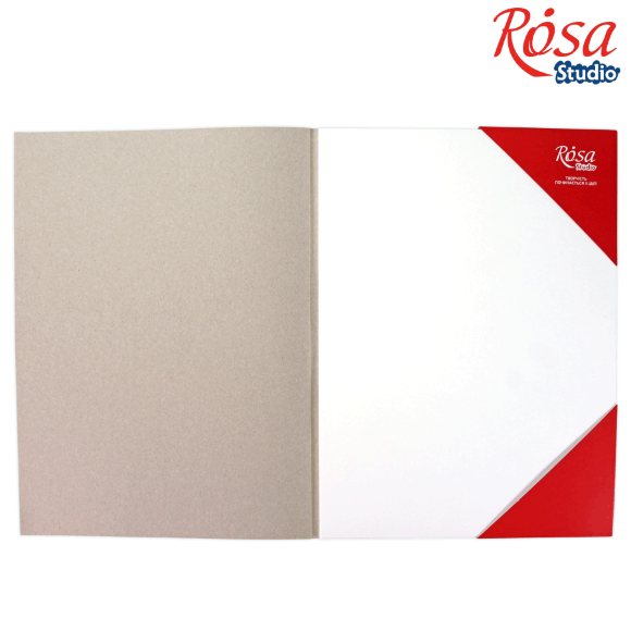 Папка для рисунка и чертежа А3 (29,7х42см) 20л мелкое зерно 200г/м2 ROSA Studio