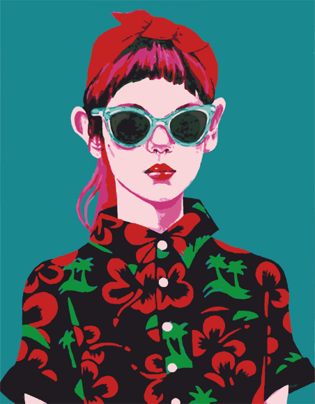 Картина по номерам "Амели" ROSA START