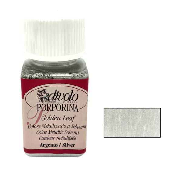 Краска GOLDEN LEAF эффект жидкого металла Золото роял 50 мл Divolo