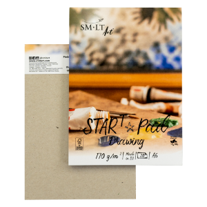 Склейка для рисунка STAR T А6 (10,5х14,8 см) 170г/м2 20л SM-LT Art