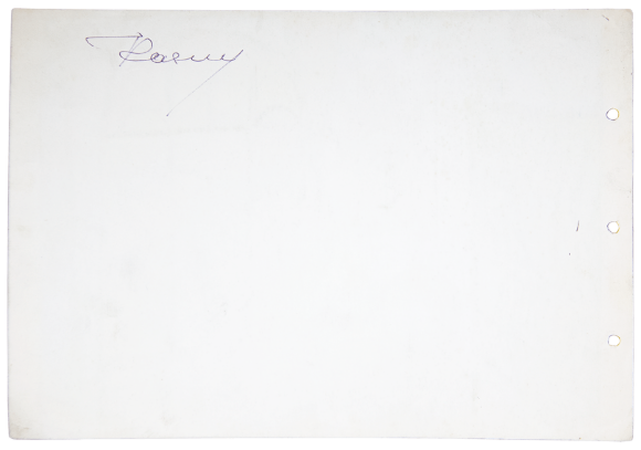 Подпись Кокина М.А. на обороте