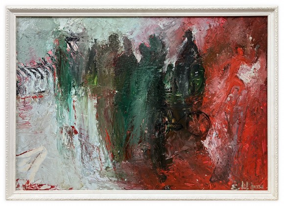 Painting Movement, artist Shchekina Helen - sold