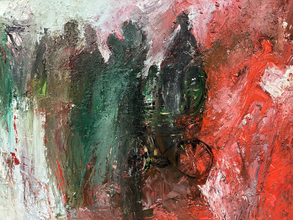 Картина Рух, художник Щекіна Олена - продано Картина Рух, художник Щекіна Олена - продано