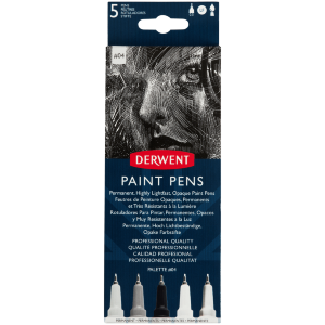 Набор цветных ручек PAINT PEN PALETTE №4, 5шт Derwent