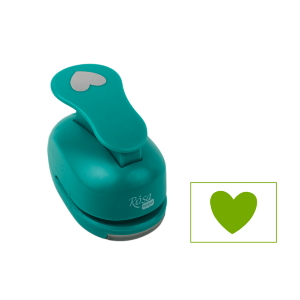 Фигурный дырокол Сердце 3,8см ROSA TALENT