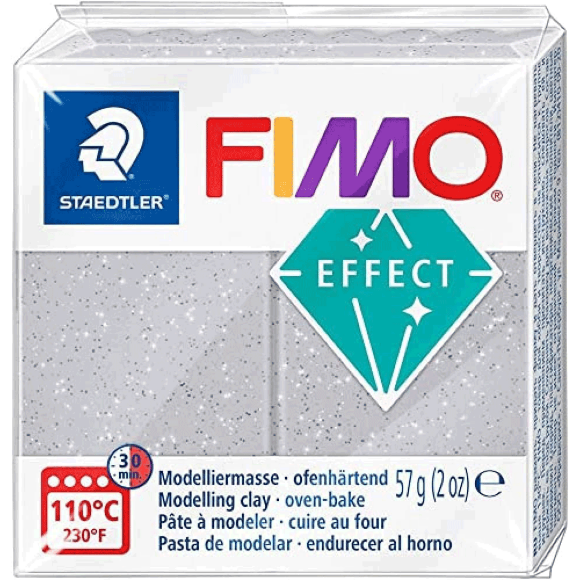 Пластика Effect с блестками 57г Fimo