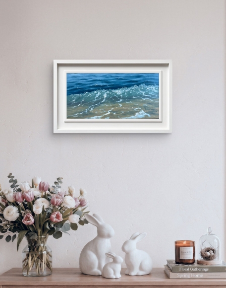 Painting Salty Wind, artist Tetiana Matviiuk