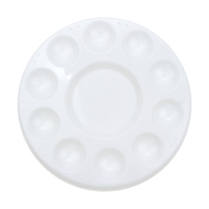 Палитра пластиковая круглая (d:17,8см.) DK ART