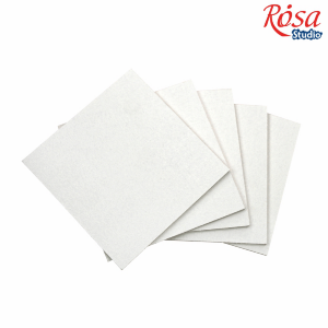 Набор грунтованное МДФ 10×10см 5 шт ROSA Studio акриловый грунт