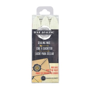 Набор сургуча с фителем Перламутровый 3шт Manuscript