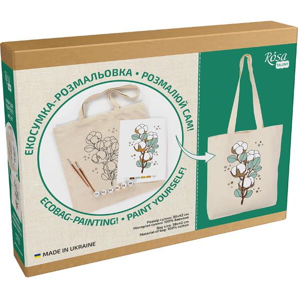 Набор раскраска «Хлопок» хлопок 220 г/м2 38х42см ROSA Talent Набор раскраска «Хлопок» хлопок 220 г/м2 38х42см ROSA Talent