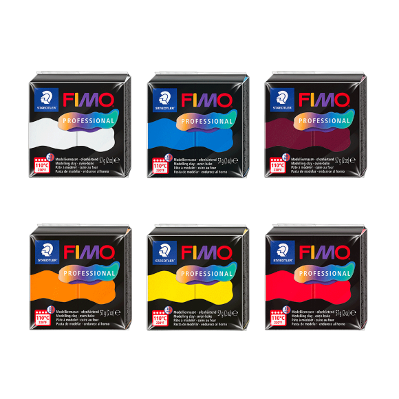 Пластика Professional Белая 57г средней мягкости Fimo Пластика Professional Белая 57г средней мягкости Fimo