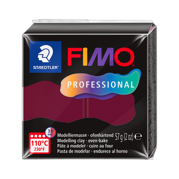 Пластика Professional Белая 57г средней мягкости Fimo Пластика Professional Белая 57г средней мягкости Fimo