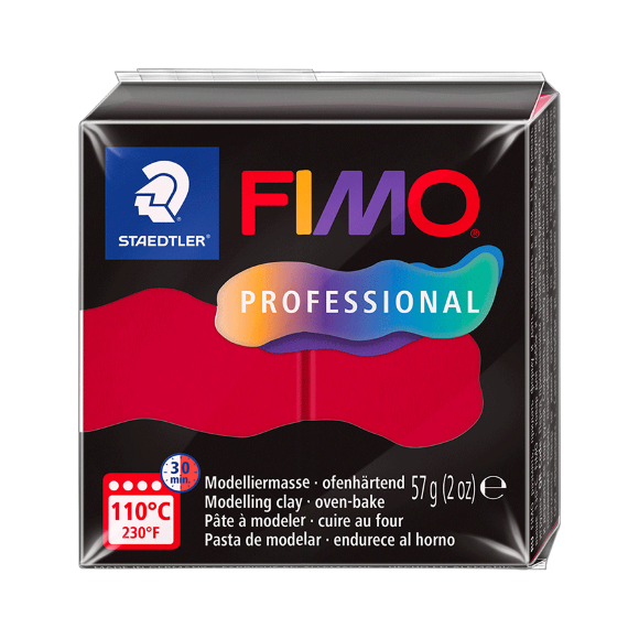 Пластика Professional Белая 57г средней мягкости Fimo Пластика Professional Белая 57г средней мягкости Fimo