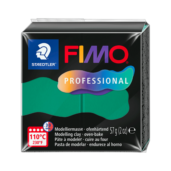 Пластика Professional Белая 57г средней мягкости Fimo Пластика Professional Белая 57г средней мягкости Fimo