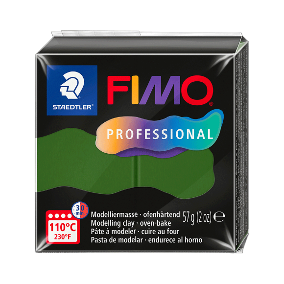 Пластика Professional Белая 57г средней мягкости Fimo Пластика Professional Белая 57г средней мягкости Fimo