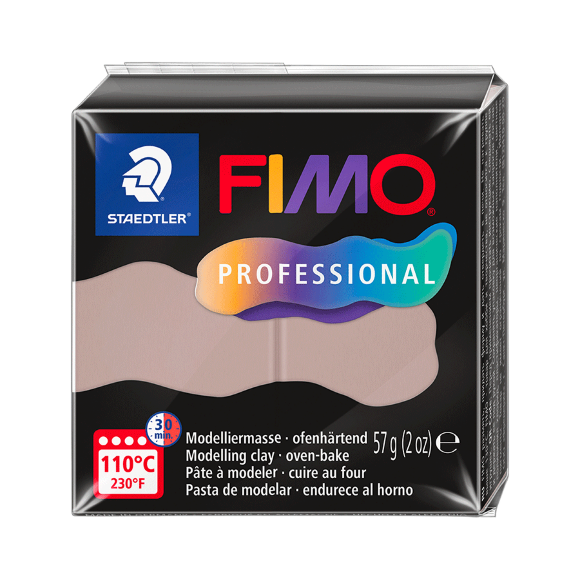 Пластика Professional Белая 57г средней мягкости Fimo Пластика Professional Белая 57г средней мягкости Fimo
