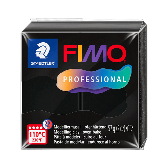Пластика Professional Белая 57г средней мягкости Fimo Пластика Professional Белая 57г средней мягкости Fimo