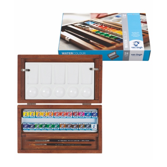 Набор акварельных красок VAN GOGH 24цв Royal Talens