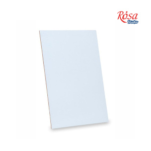 Картон грунтованный 60×70 см 3 мм гладкая фактура акрил ROSA Studio