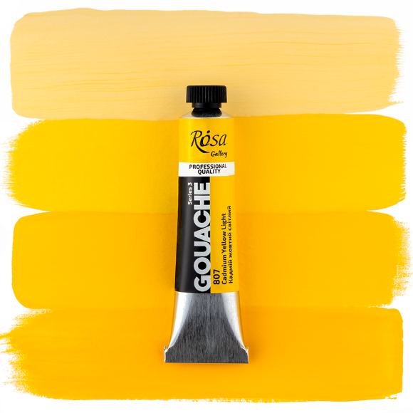 Краска гуашевая Белила титановые (801) туба 20мл ROSA Gallery