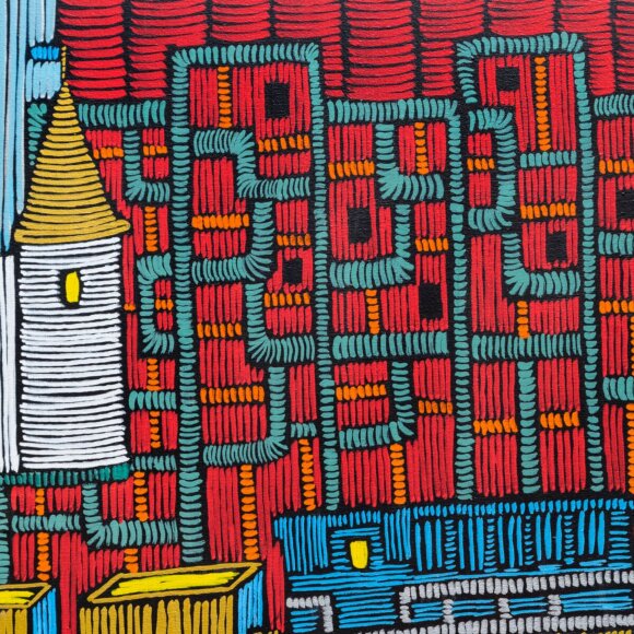 Painting Disneyland, artist Barbudaz Sh - sold Painting Disneyland, artist Barbudaz Sh - sold