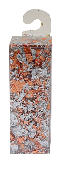 Leaf leaf flakes, silver-copper mix, 1g, DK25220