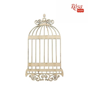 Заготовка "Клетка" фанера 21х12см 2шт ROSA TALENT