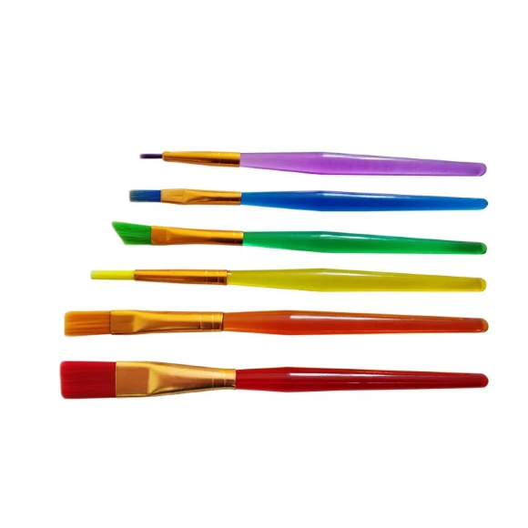 Набор кистей GAMMA`UA синтетические 6 шт 8060601 Набор кистей GAMMA`UA синтетические 6 шт 8060601