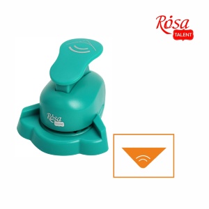 Угловой дырокол для фото Узор №11 2,5см ROSA TALEN