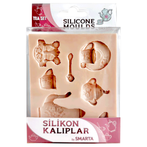 Силиконовый молд Чайный сервиз Smarta