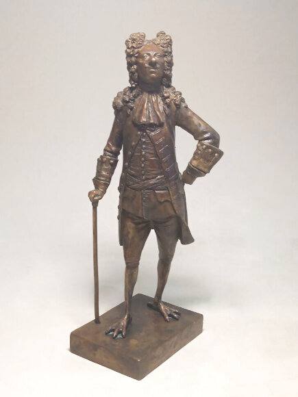 Скульптура Петух Гамбурский, автор Шевчук Дмитрий - продано