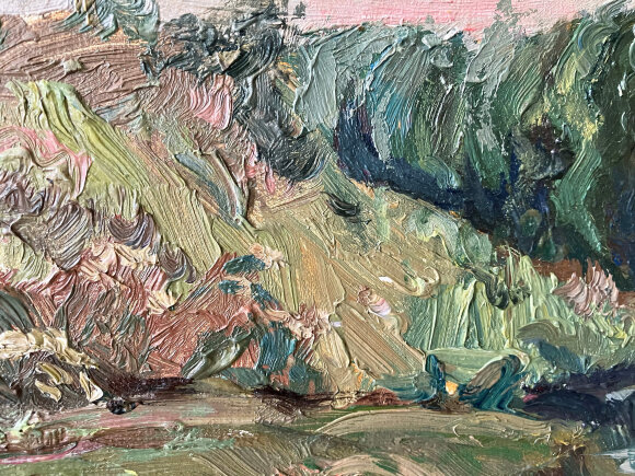 Картина Річка, художник Макаров Віктор Картина Річка, художник Макаров Віктор