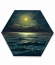 Painting Luminous Night, artist Tetiana Matviiuk