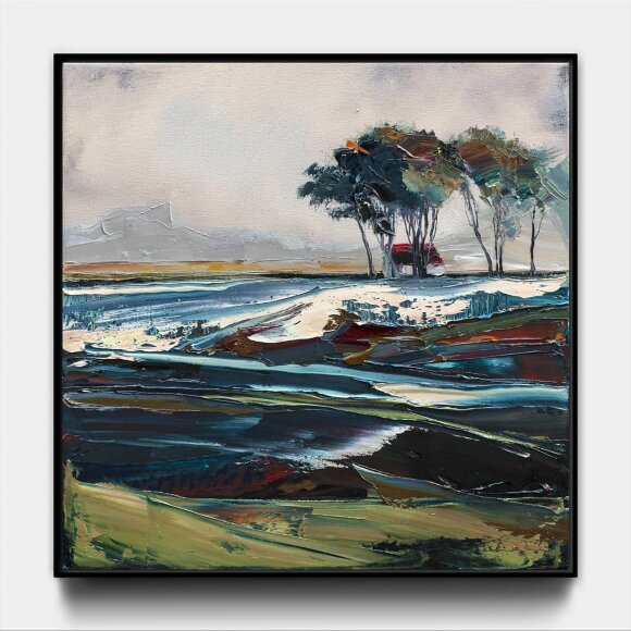 Painting The field is rough - one, artist Chizhov Andrew - sold Painting The field is rough - one, artist Chizhov Andrew - sold