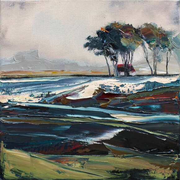 Painting The field is rough - one, artist Chizhov Andrew - sold Painting The field is rough - one, artist Chizhov Andrew - sold