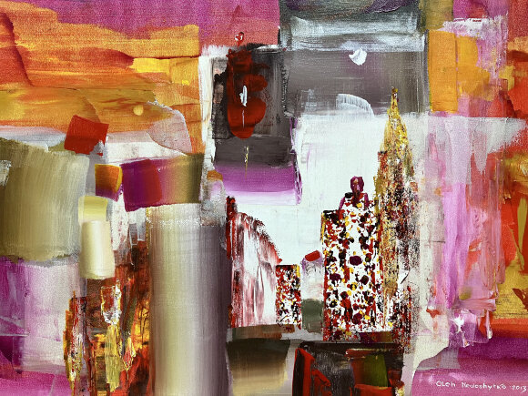 Painting Colored silence, artist Nedoshytko Oleh - sold Painting Colored silence, artist Nedoshytko Oleh - sold