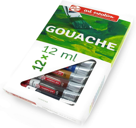 Набор красок гуашевых ArtCreation Combiset 12х12мл Royal Talens