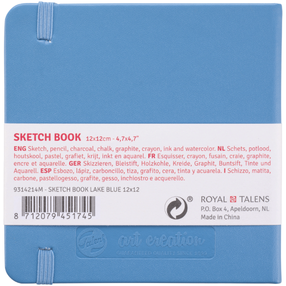 Блокнот для графики Talens Art Creation 140г/м2 80л Lake Blue Royal Talens