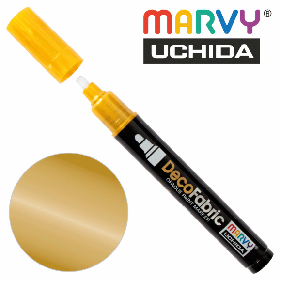 Маркер для росписи Белый односторонний 223 DecoFabric Marvy