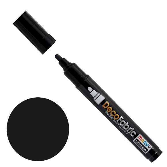 Маркер для росписи Белый односторонний 223 DecoFabric Marvy