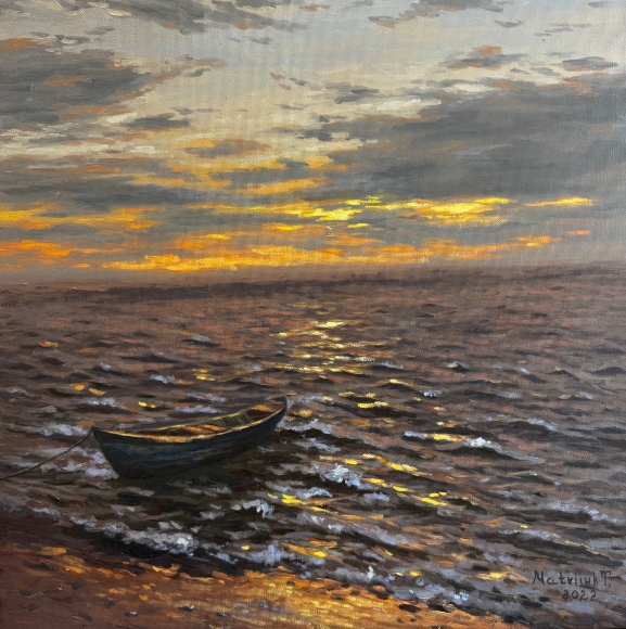 Картина Перед дощем, художник Матвіюк Тетяна