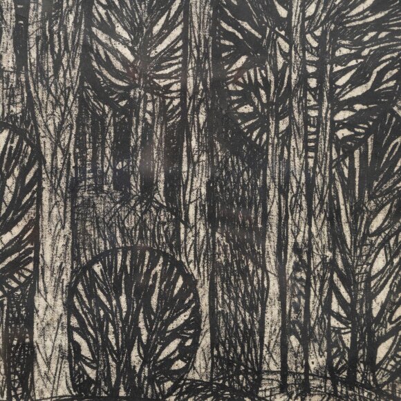 Графіка із серії Життя дерев, художник Бедзір Павло - продано Графіка із серії Життя дерев, художник Бедзір Павло - продано