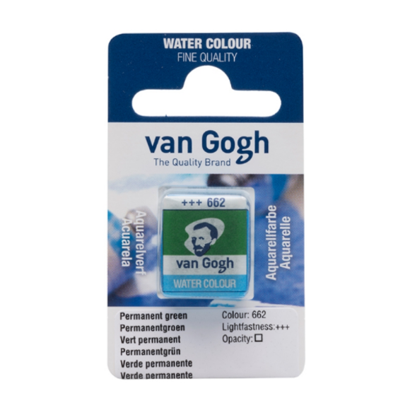 Краска акварельная Van Gogh (278) Пирольный оранжевый кювета Royal Talens