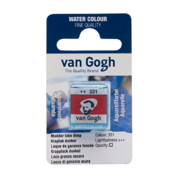 Краска акварельная Van Gogh (278) Пирольный оранжевый кювета Royal Talens