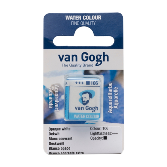 Краска акварельная Van Gogh (278) Пирольный оранжевый кювета Royal Talens