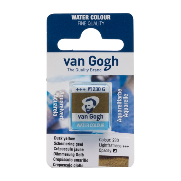 Краска акварельная Van Gogh (278) Пирольный оранжевый кювета Royal Talens