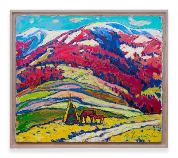 Painting Carpathians, artist Chebotaru Andrey - sold