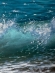 Painting Turquoise Wave, artist Tetiana Matviiuk