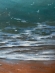 Painting Turquoise Wave, artist Tetiana Matviiuk